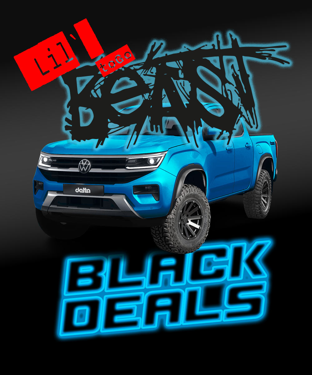 BlackFriday Lil`Beast to Go Ford Ranger / VW Amarok with Mickey Thompson