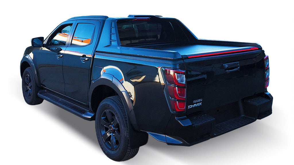 Tessera Roll+ Laderaumabdeckung "Basic" für ISUZU D-Max 2025+ D/C mit OEM Rollbar TESS 140412 ROLL black matt