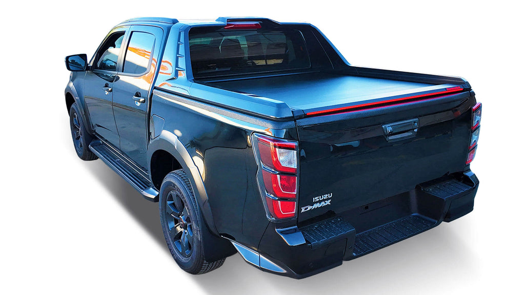 Tessera Roll+ Laderaumabdeckung "Basic" für ISUZU D-Max 2025+ D/C mit OEM Rollbar TESS 140412 ROLL black matt