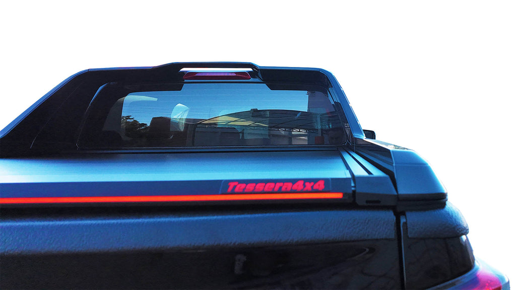 Tessera Roll+ Laderaumabdeckung "Basic" für ISUZU D-Max 2025+ D/C mit OEM Rollbar TESS 140412 ROLL black matt