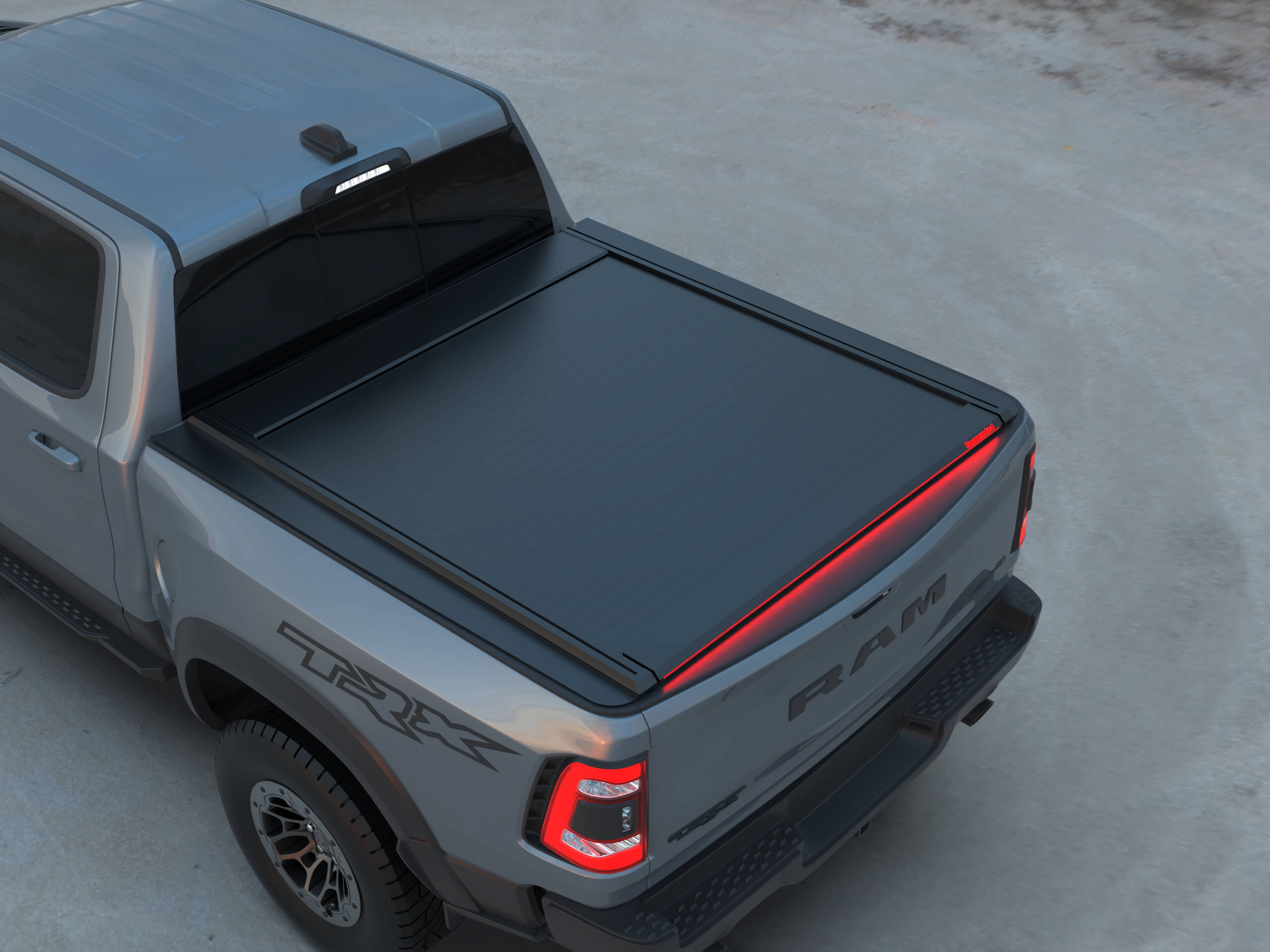 Tessera Roll+ Laderaumabdeckung "Basic" für Dodge Ram 2500 / 3500 2019+ short bed TESS 1438 ROLL black matt