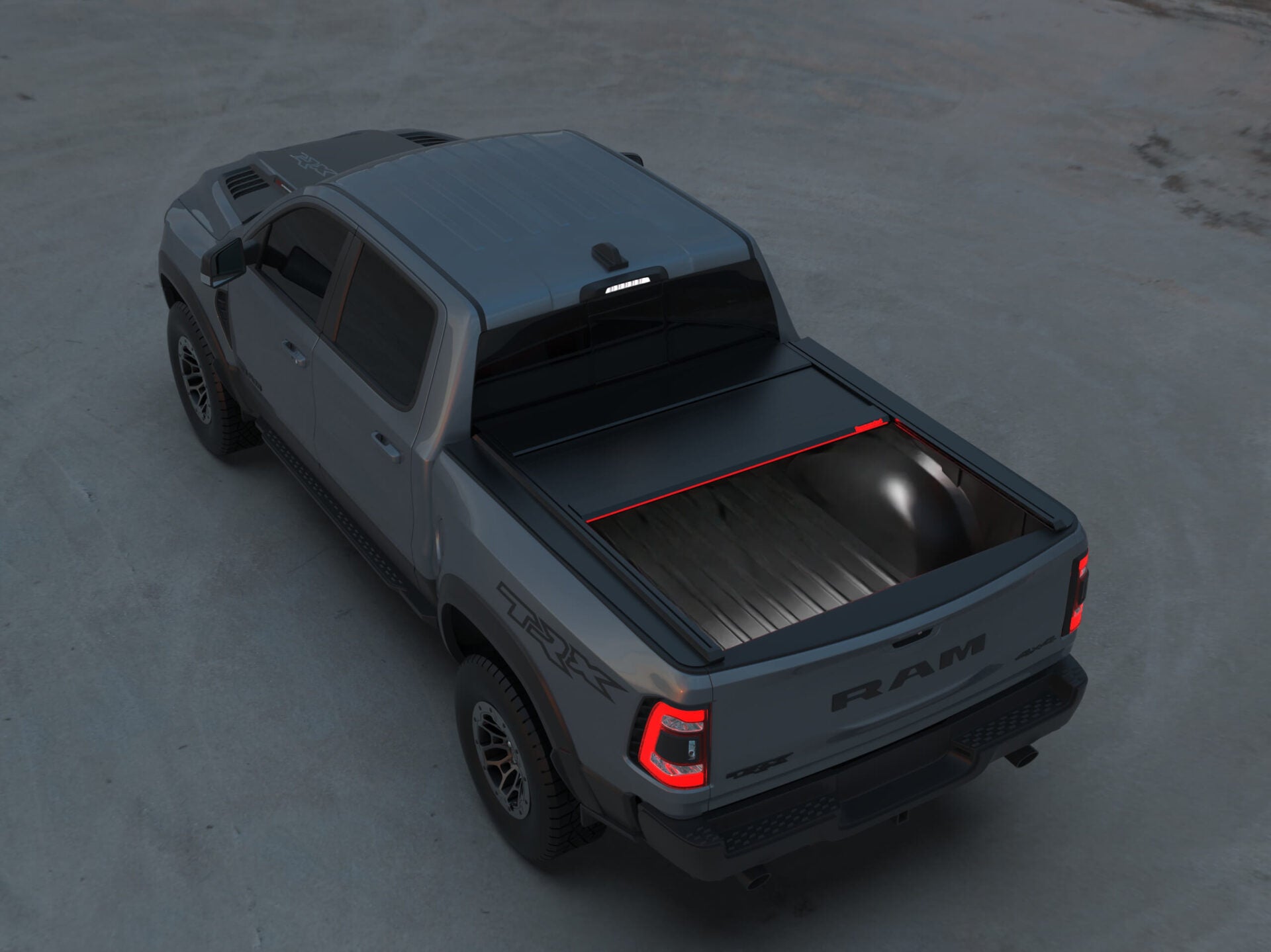 Tessera Roll+ Laderaumabdeckung "Basic" für Dodge Ram 2500 / 3500 2019+ short bed TESS 1438 ROLL black matt