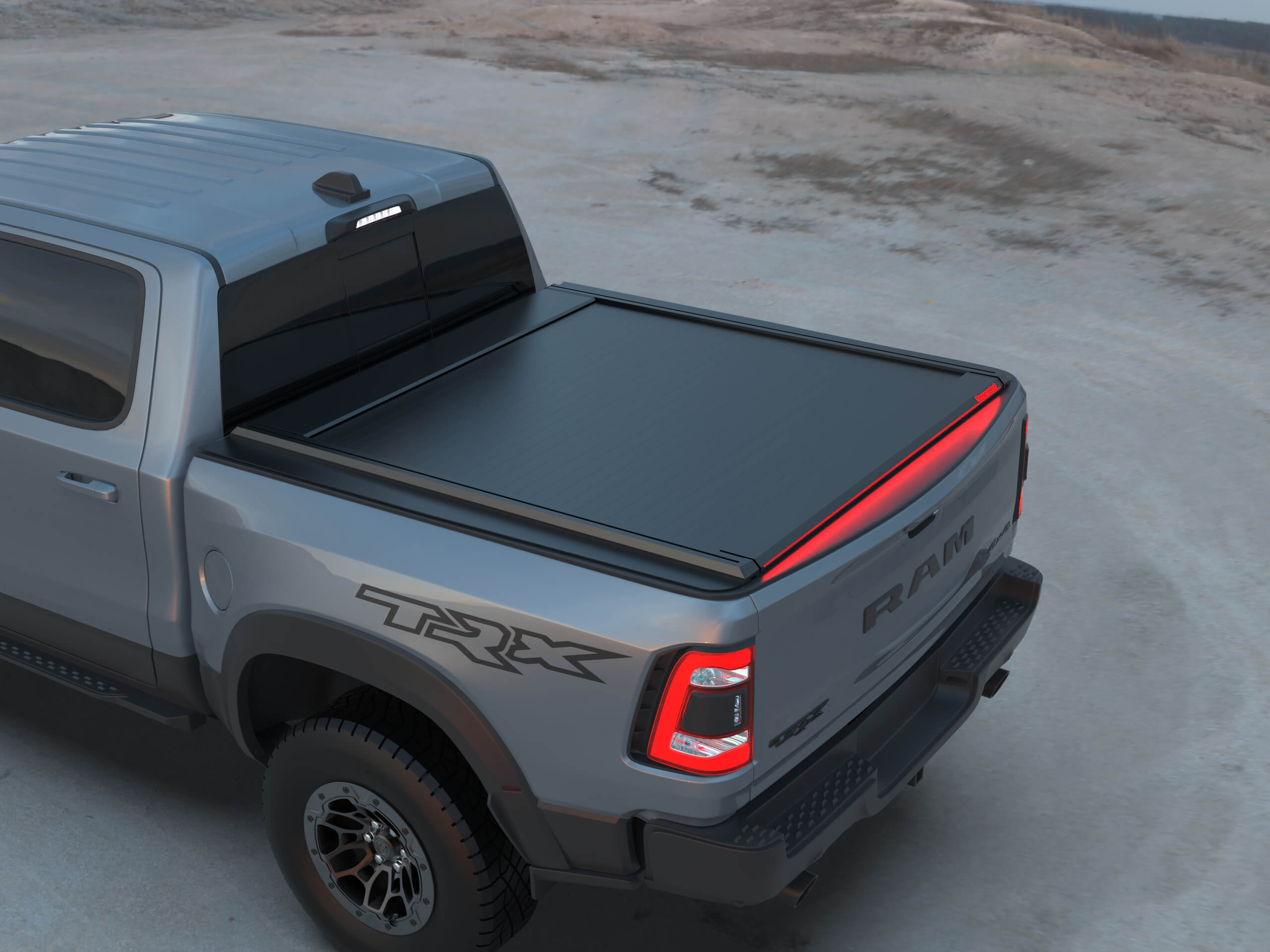 Tessera Roll+ Laderaumabdeckung "Basic" für Dodge Ram 2500 / 3500 2019+ short bed TESS 1438 ROLL black matt