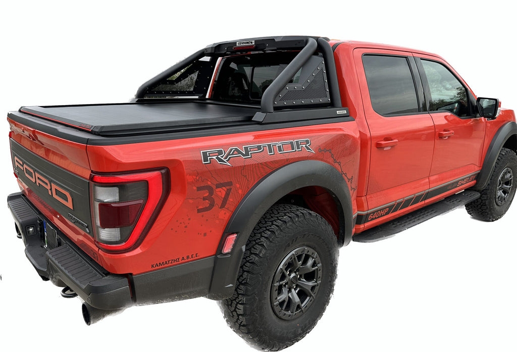 Tessera Roll+ Laderaumabdeckung "Basic" für FORD F-150 2015+ / Lightning 2023+ 5.5 feet TESS 14211 ROLL black matt