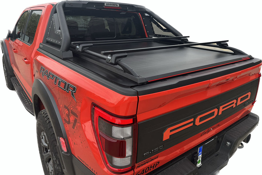 Tessera Roll+ Laderaumabdeckung "Basic" für FORD F-150 2015+ / Lightning 2023+ 6.5 feet TESS 14212 ROLL black matt
