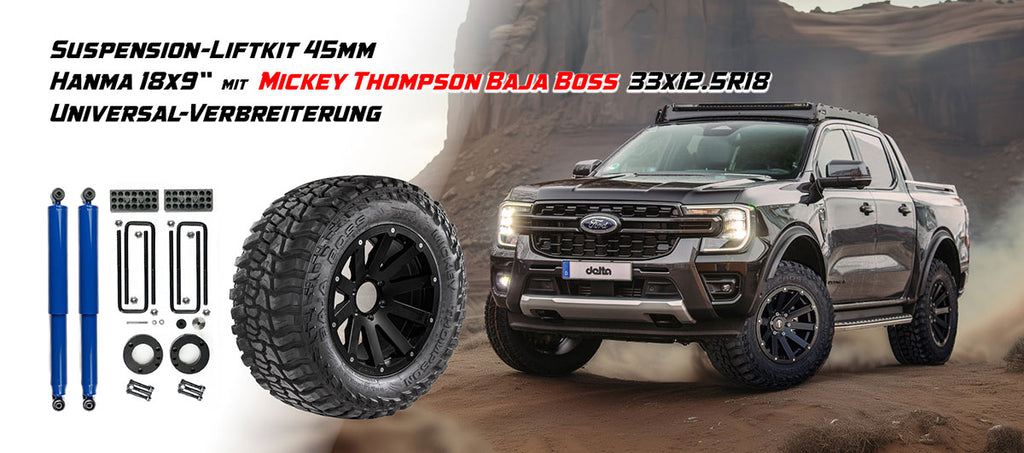 BlackFriday Lil`Beast to Go Ford Ranger / VW Amarok with Mickey Thompson