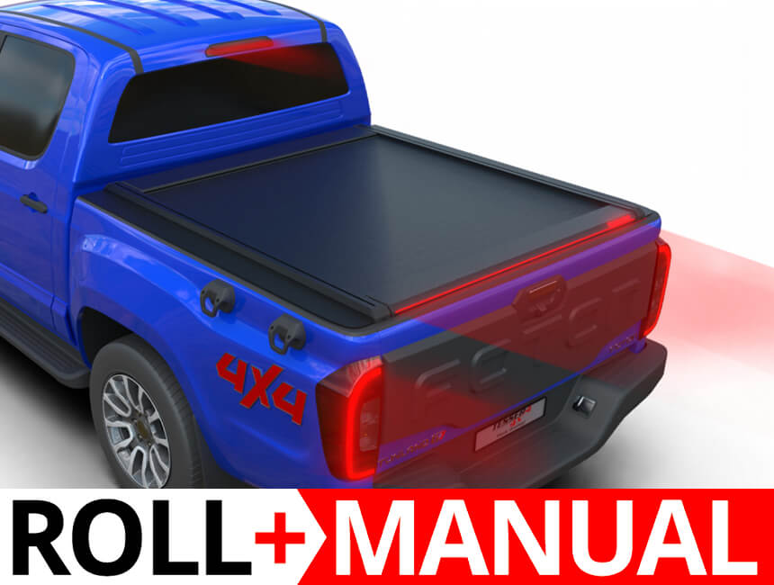 Tessera Roll+ Laderaumabdeckung "Basic" für Foton Tunland G7 2019+ TESS 1440 ROLL black matt