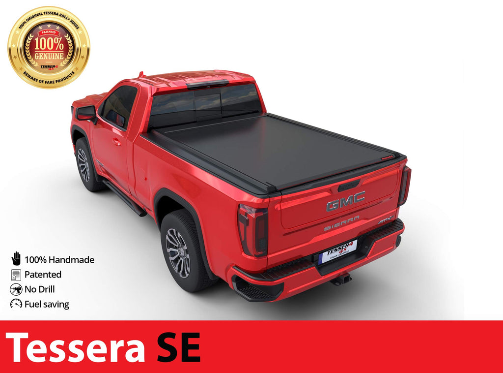 Laderaumabdeckung Tessera SE für GMC Sierra 1500 2019+ 6.6 feet TESS 1527 SE black matt