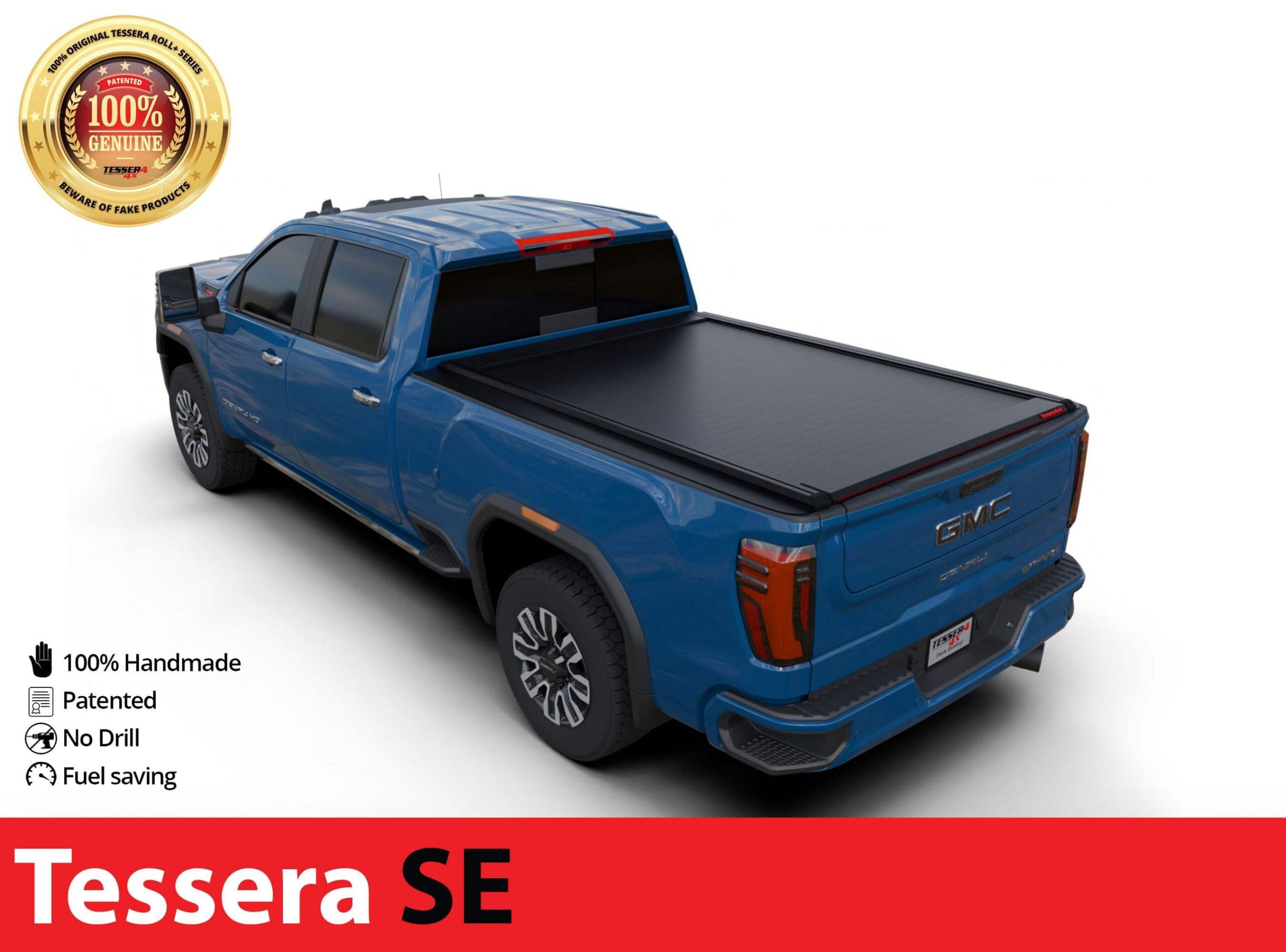 Laderaumabdeckung Tessera SE für GMC Sierra 2500 / 3500 HD 2020+ 6.9 feet TESS 1537 SE black matt