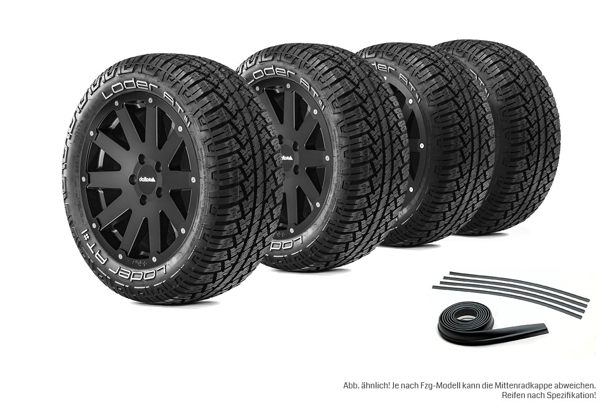 Komplettradsatz Hanma 18x8,5 | Loder AT1 235/55R18
