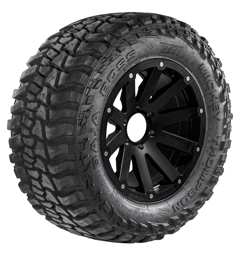 Complete conversion of VW Amarok with lift kit, Hanma, and Mickey Thompson 33x12.5R18
