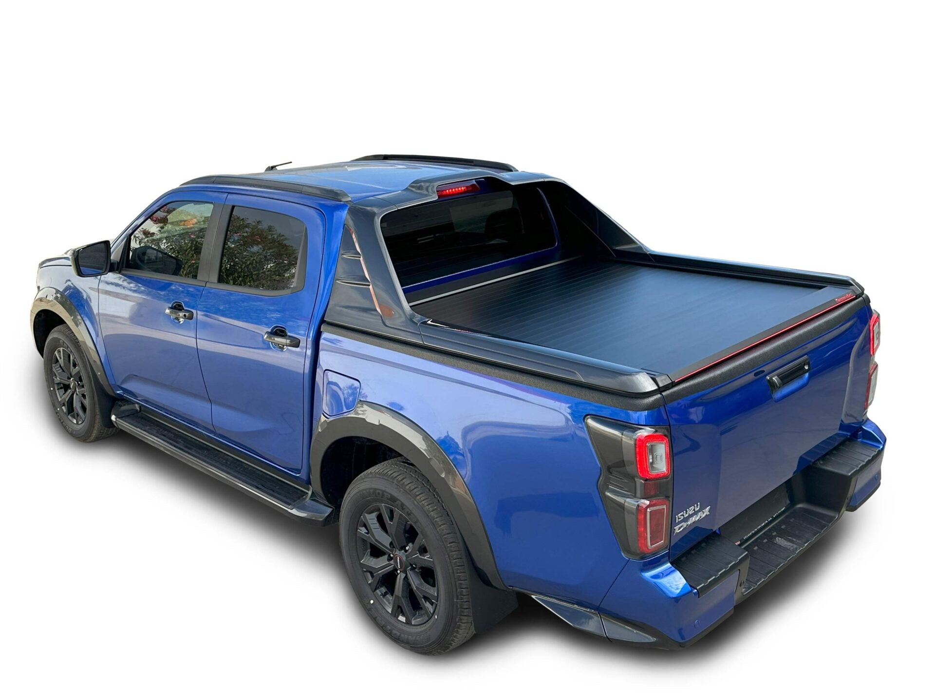Tessera Roll+ Laderaumabdeckung "Basic" für ISUZU D-Max 2021-2024 D/C mit OEM Rolllbar TESS 140411 ROLL black matt