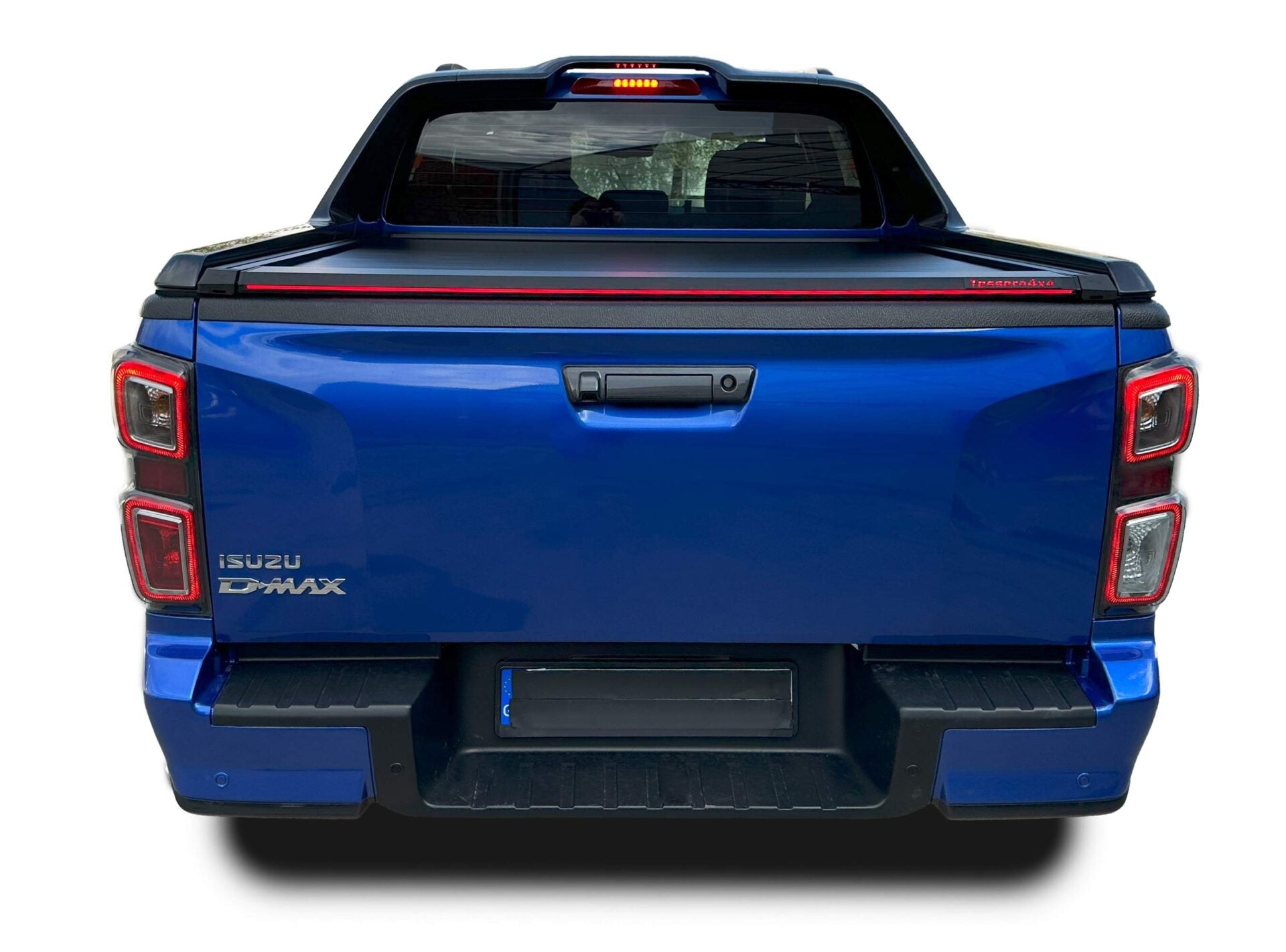 Tessera Roll+ Laderaumabdeckung "Basic" für ISUZU D-Max 2021-2024 D/C mit OEM Rolllbar TESS 140411 ROLL black matt