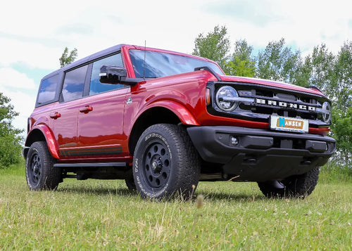 1x Alufelge W-TEC XPlorer 17" passend für Ford Bronco (2021-)