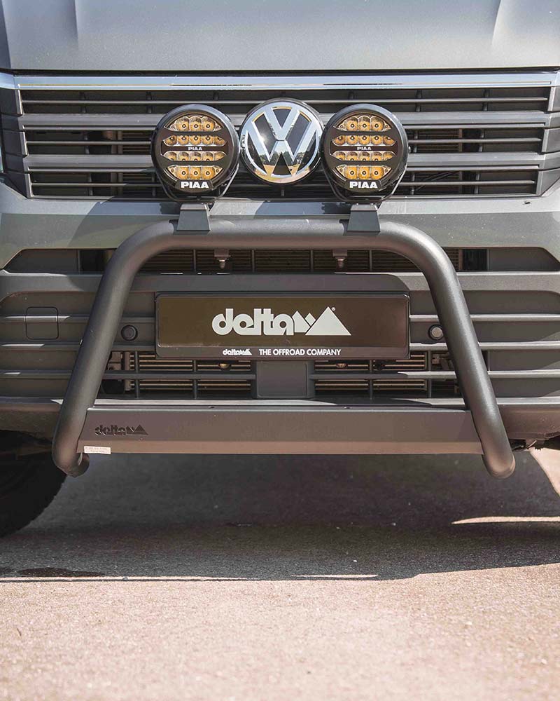 Front Bar Black Matt 63mm