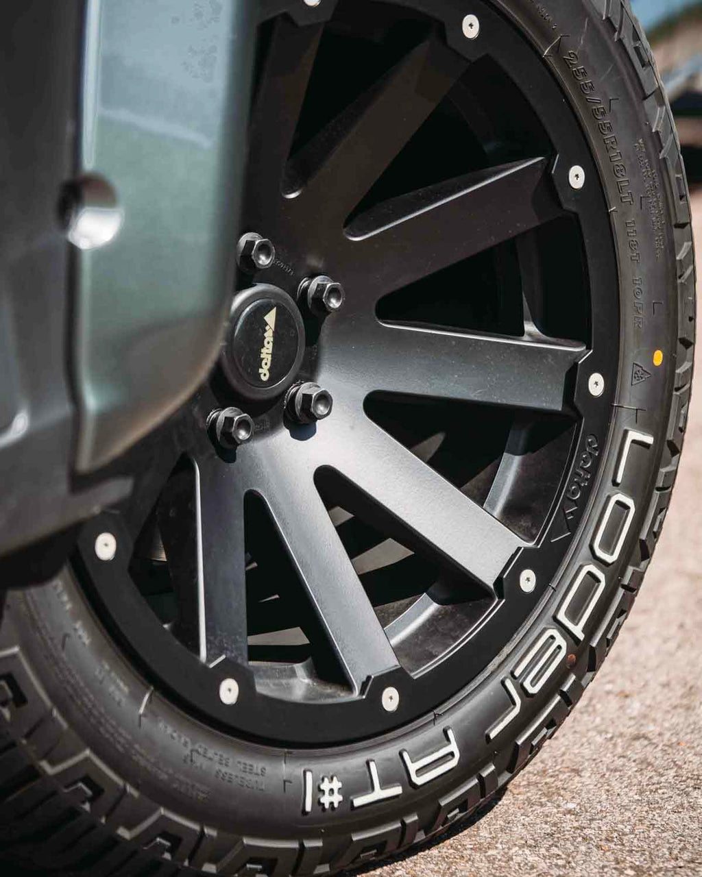 Radabdeckung VW Crafter +35mm VA