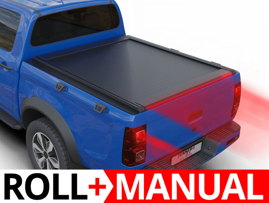 Tessera Roll+ Laderaumabdeckung "Basic" für Evo Cross 4 D/C Double Cab TESS 1423 ROLL black matt