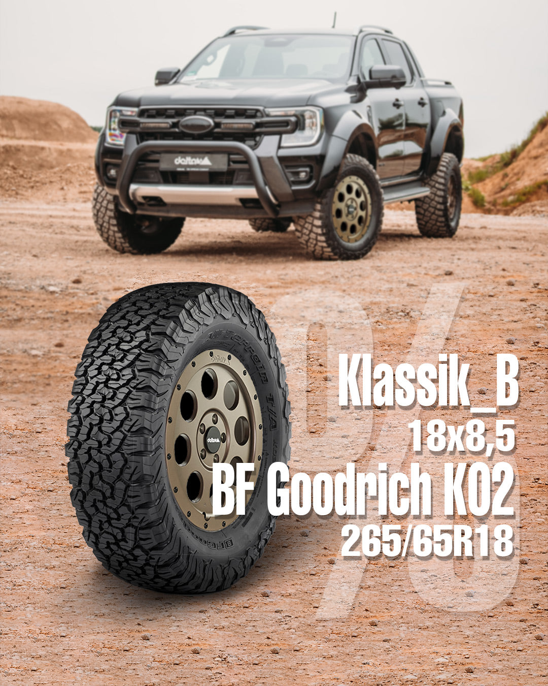 Complete wheel set Ranger: The Bronze Edition