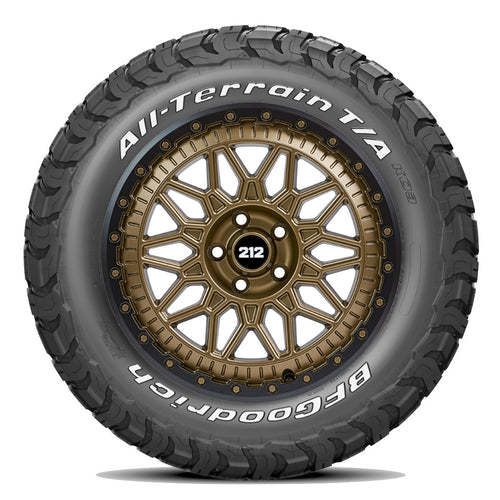 BAW 212 Complete Wheel Set A/S & A/T BF-Goodrich K03 on Alloy Rim OR1 18''