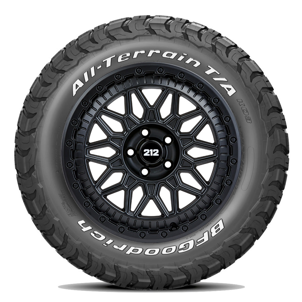 BAW 212 Komplettradsatz A/S & A/T BF-Goodrich K03 auf Alufelge OR1 18''