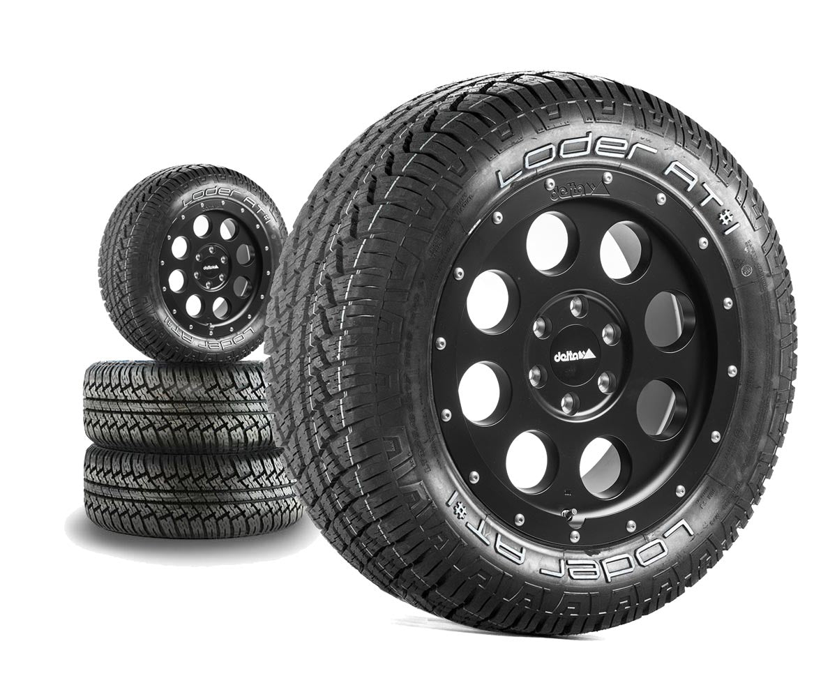 Komplettradsatz Klassik_B 18x8,5 | Loder AT1 255/55R18