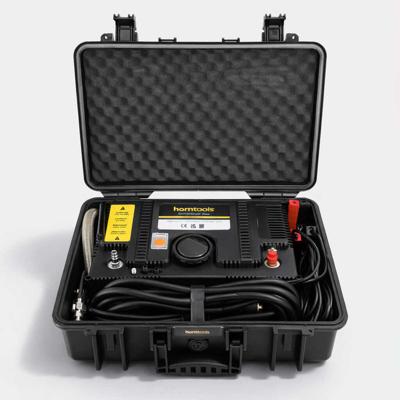 horntools Kompressor Box - 12 V Luftkompressor 150 l/min