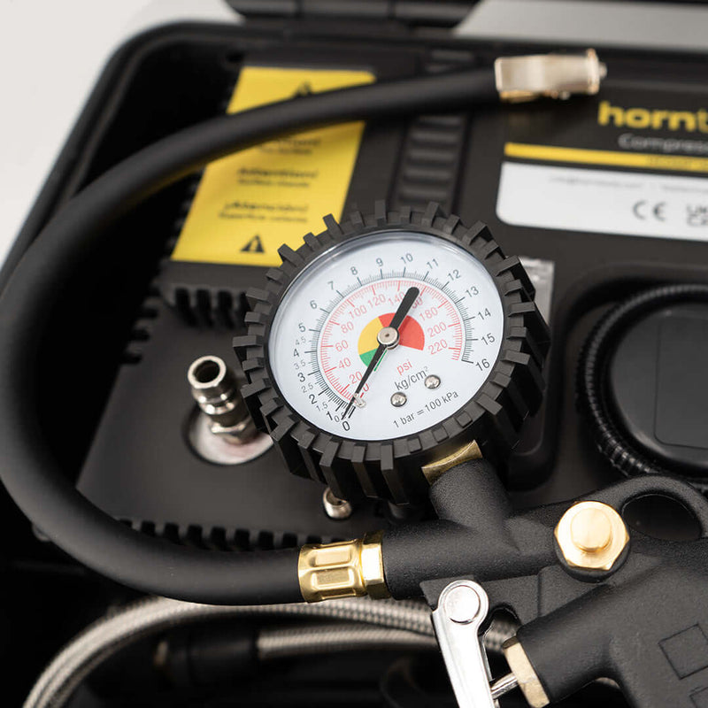 horntools Kompressor Box - 12 V Luftkompressor 150 l/min