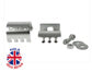 Lazer Lamps Bügelhalterungen 60 mm (Matt-Silber)