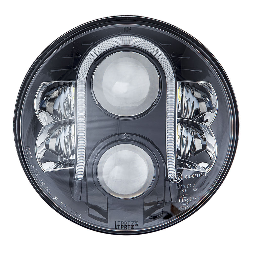 LTPRTZ HL7-2 7 Zoll Bi-LED Rechtslenker - Hauptscheinwerfer E-Zulassung