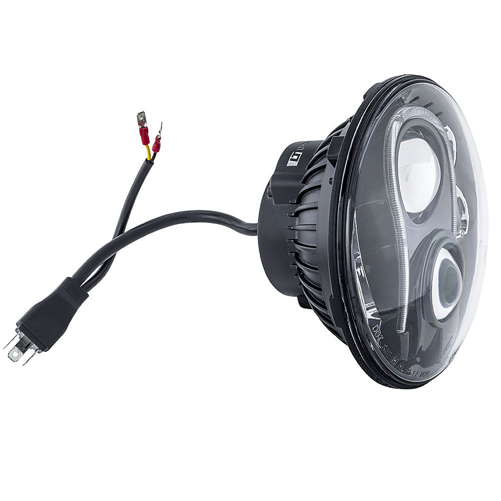 LTPRTZ HL7-2 7 Zoll Bi-LED Rechtslenker - Hauptscheinwerfer E-Zulassung
