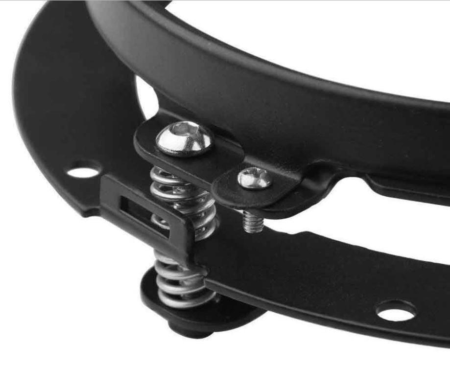 LTPRTZ 7 Zoll LED Scheinwerfer Adapter Kit Black