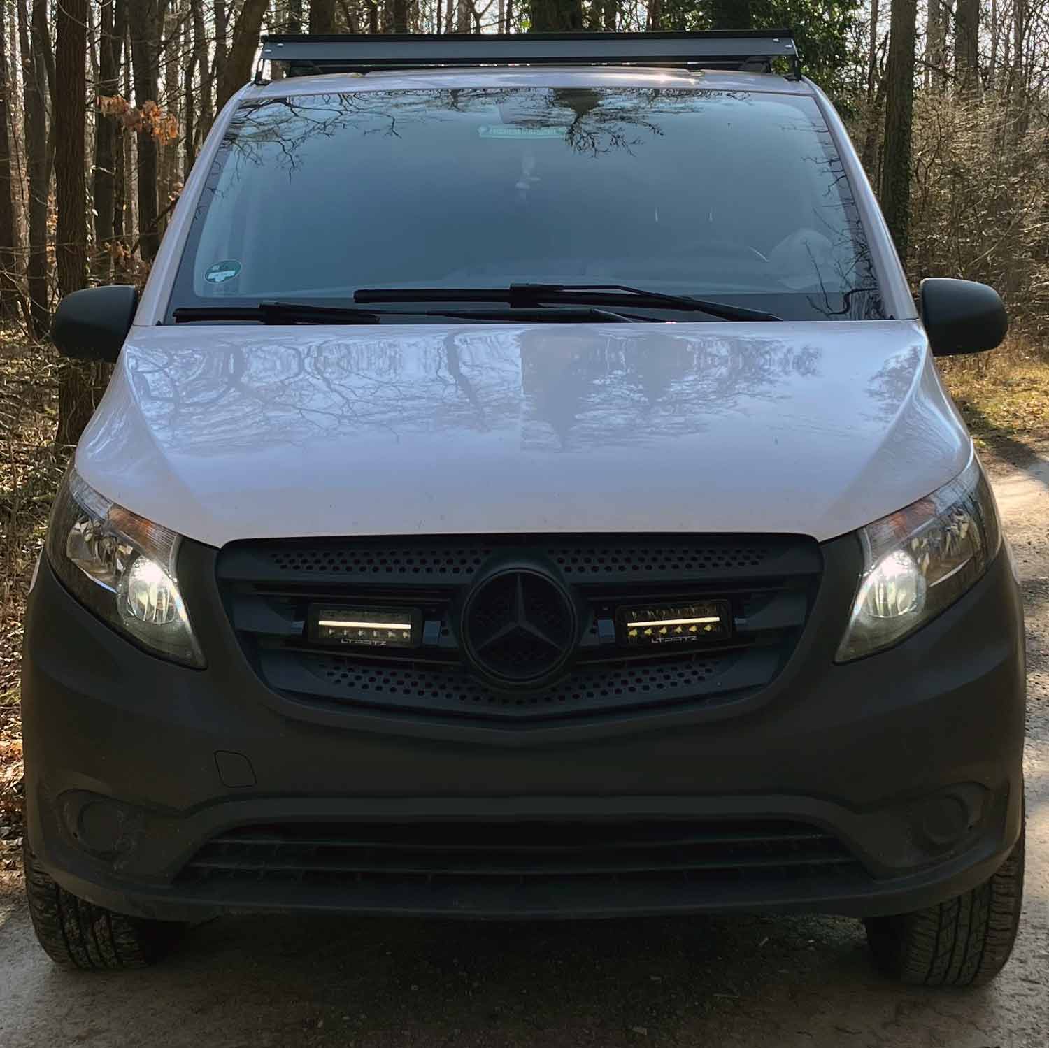 LTPRTZ MB Vito W447 (2014-2019) Kühlergrill Integrationskit Plug & Play