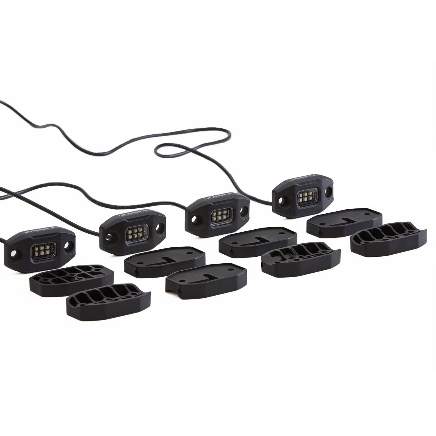 LTPRTZ ROCK LIGHTS RGB - 4er Set Arbeitsscheinwerfer Offroad