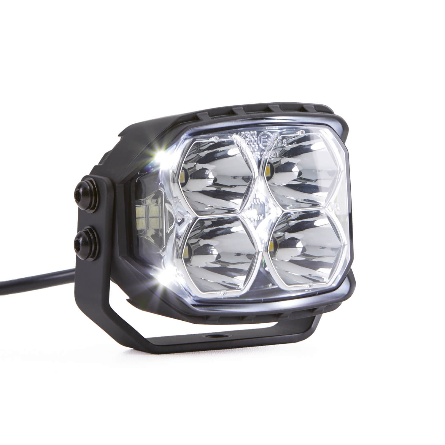 LTPRTZ Rave-S 3,5 Zoll WHITE - Fernscheinwerfer E-Zulassung