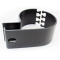 LTPRTZ LED Lampenhalter Rundrohr Schelle schwarz 76mm