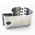 LTPRTZ LED Lampenhalter Rundrohr Schelle 51-76mm chrome