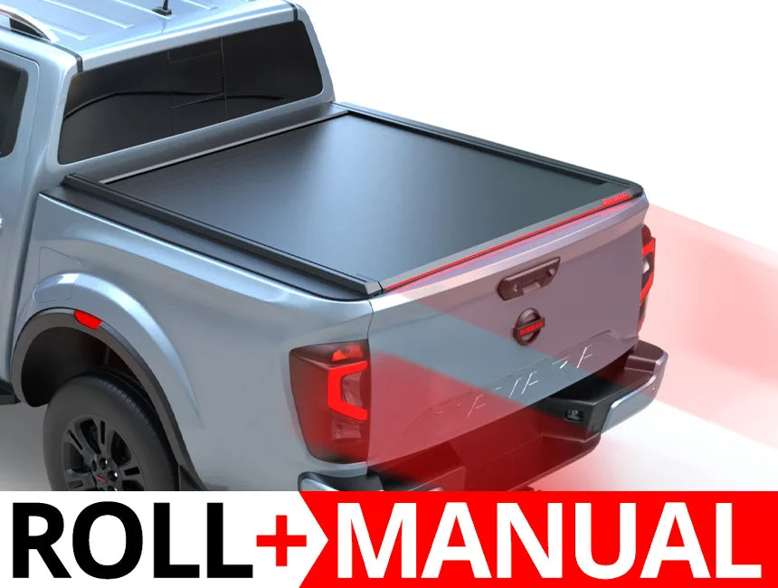Tessera Roll+ Laderaumabdeckung "Basic" für Renault Alaskan D/C Double Cab TESS 1420 ROLL black matt
