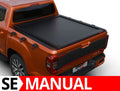 Laderaumabdeckung Tessera SE für Maxus T60 / T90 EV D/C TESS 1545 SE black matt