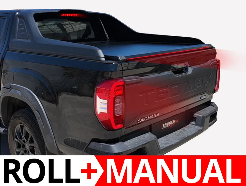 Tessera Roll+ Laderaumabdeckung "Basic" für Maxus T60 MAX PLUS 2025+ D/C mit OEM rollbar Double Cab TESS 14451 ROLL black matt