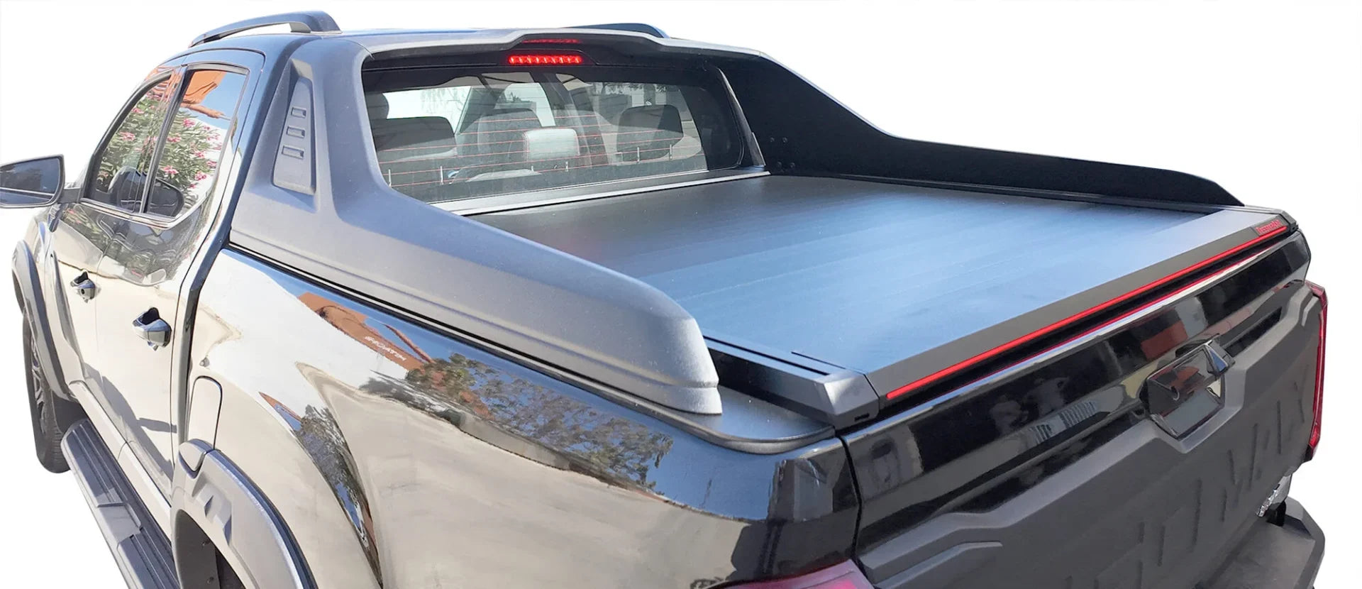 Tessera Roll+ Laderaumabdeckung "Basic" für Maxus T60 MAX PLUS 2025+ D/C mit OEM rollbar Double Cab TESS 14451 ROLL black matt