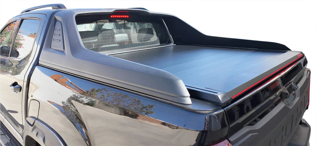 Tessera Roll+ Laderaumabdeckung "Basic" für Maxus T60 MAX PLUS 2025+ D/C mit OEM rollbar Double Cab TESS 14451 ROLL black matt