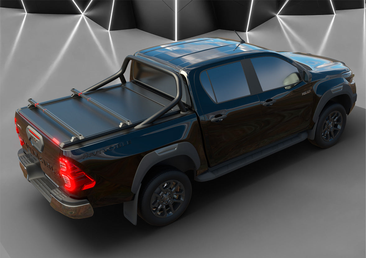 Tessera Bar+ 2in1 Dachträger Reling BAR001EU black matt für EU Pickup