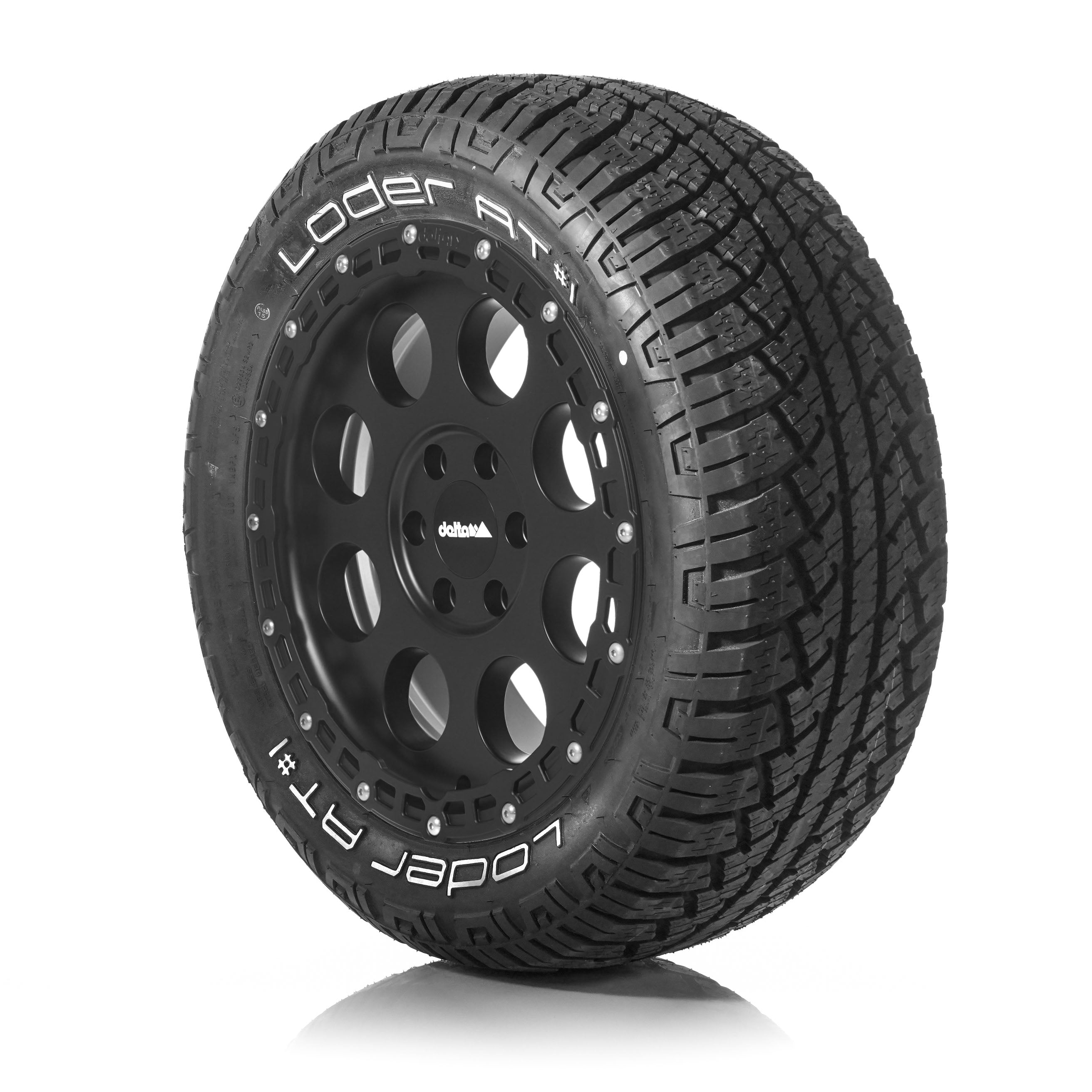 Komplettradsatz Klassik_B RUGGED 17x8 | Loder AT1 235/60R17