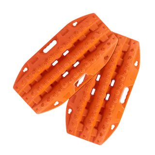 MAXTRAX Mini Sandbleche Signature Orange – Kompakte Recovery Boards für Offroad (Paar)