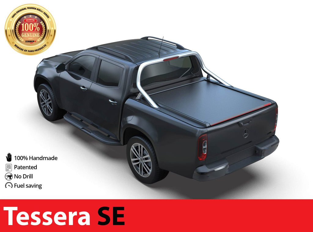Laderaumabdeckung Tessera SE für Mercedes X-Klasse 2021+ D/C mit OEM Rollbar TESS 15191 SE black matt