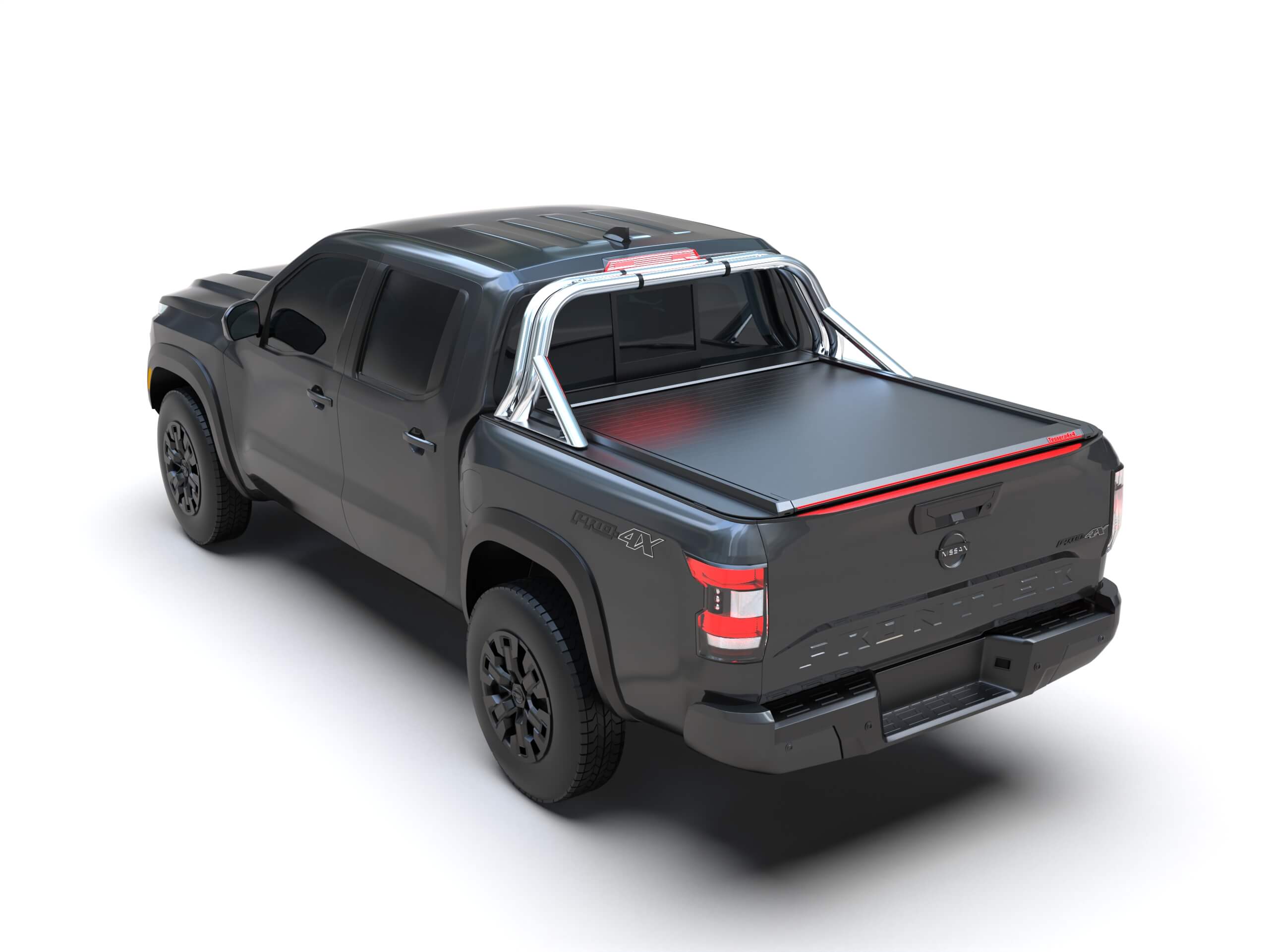 Tessera Roll+ Laderaumabdeckung "Basic" für Nissan Frontier 2022+ longbed TESS 14142 ROLL black matt