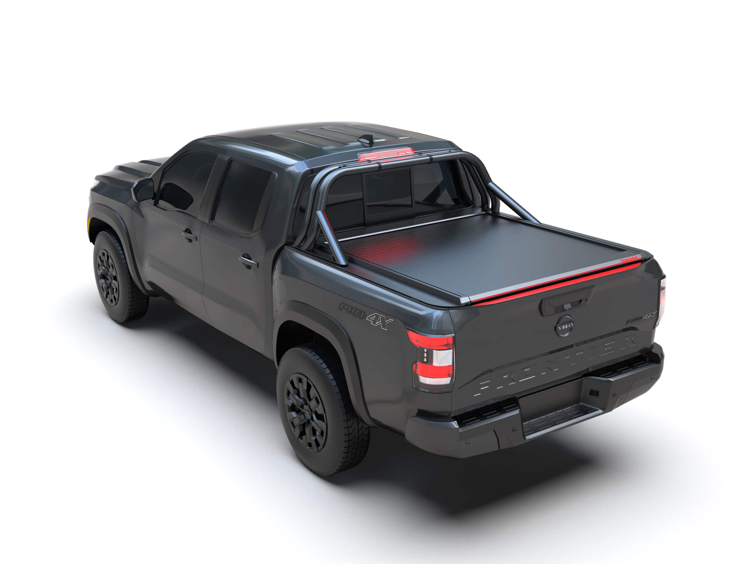 Tessera Roll+ Laderaumabdeckung "Basic" für Nissan Frontier 2022+ shortbed TESS 14141 ROLL black matt
