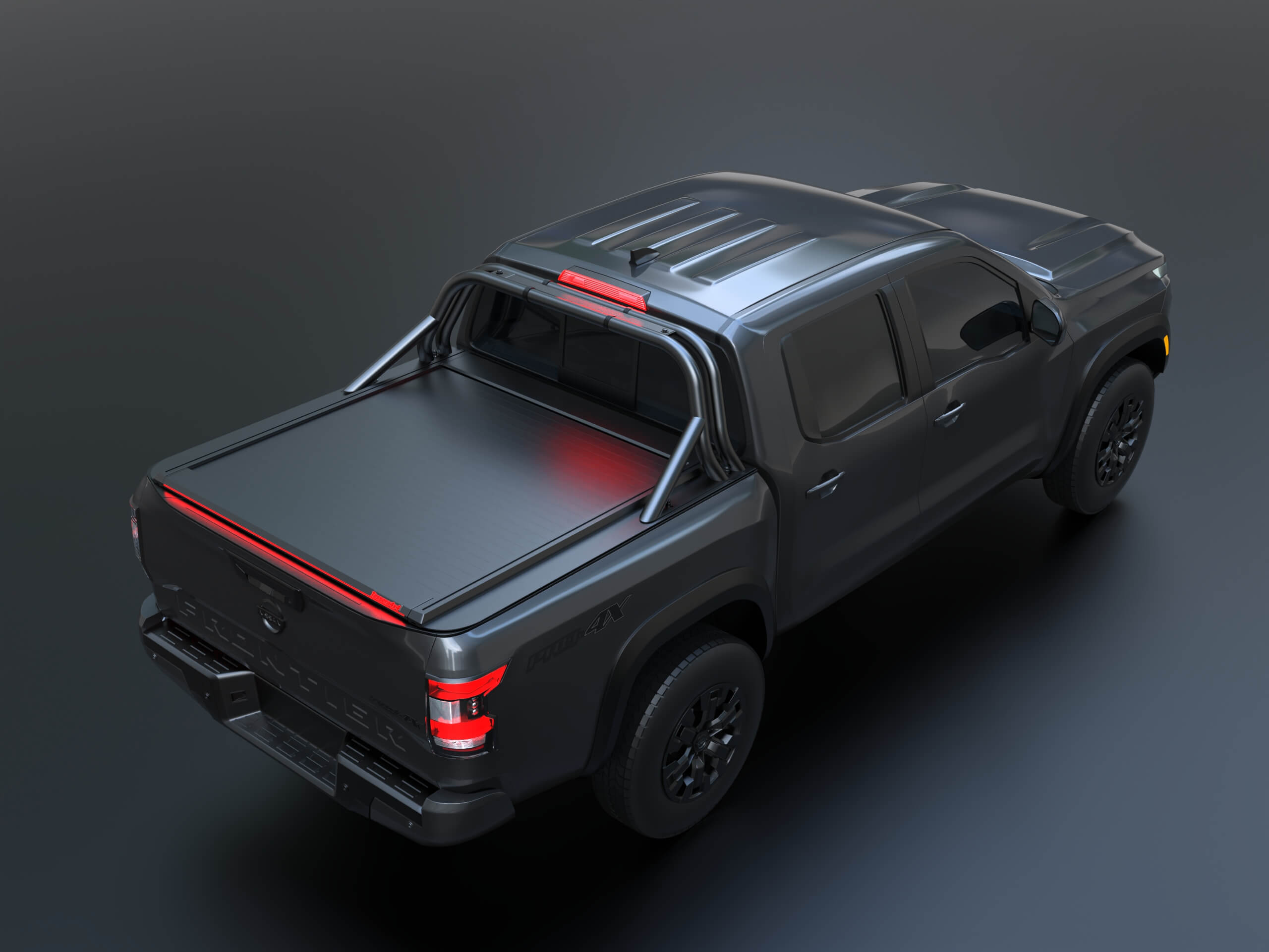 Tessera Roll+ Laderaumabdeckung "Basic" für Nissan Frontier 2022+ shortbed TESS 14141 ROLL black matt