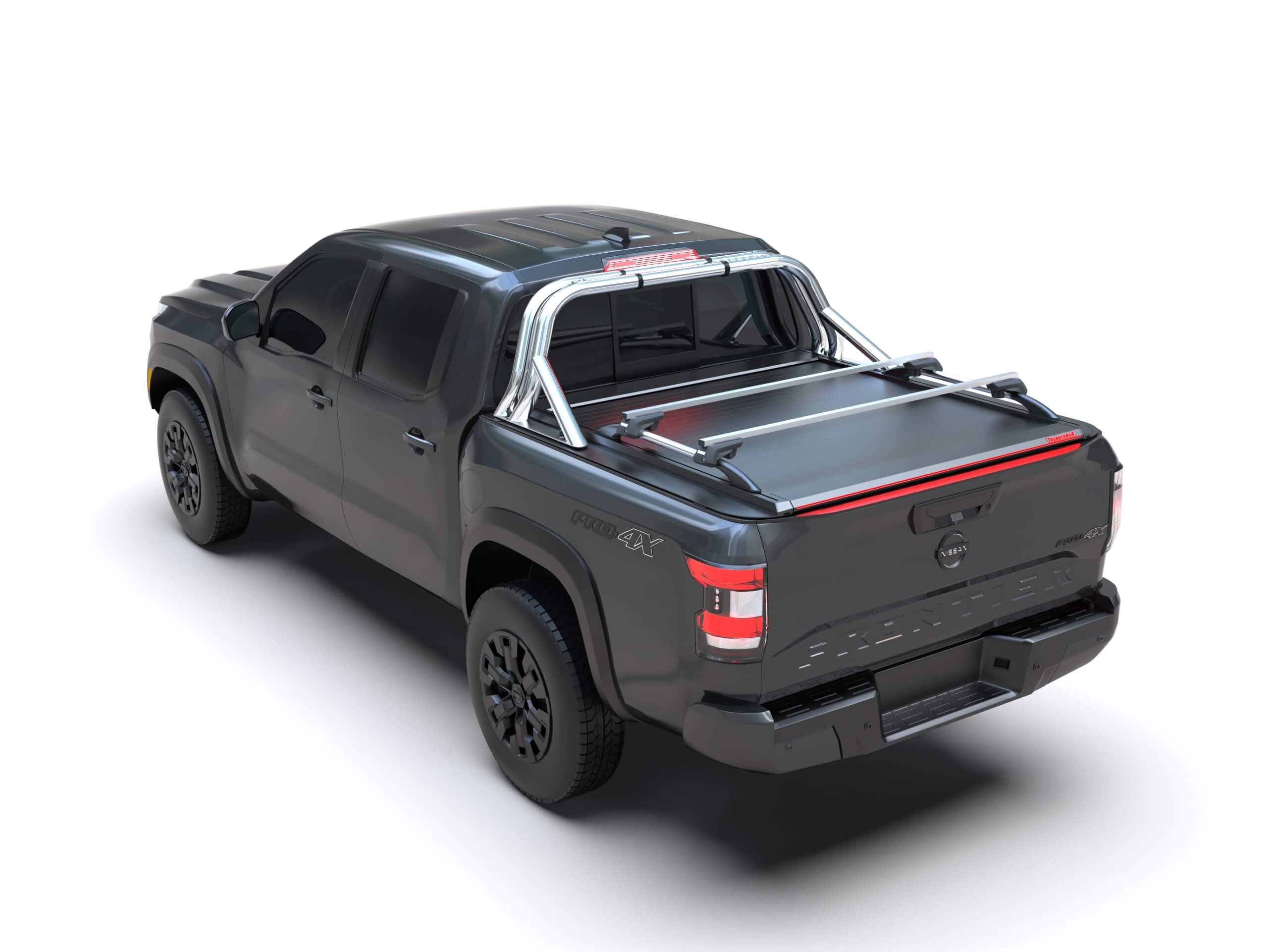 Tessera Roll+ Laderaumabdeckung "Basic" für Nissan Frontier 2022+ longbed TESS 14142 ROLL black matt
