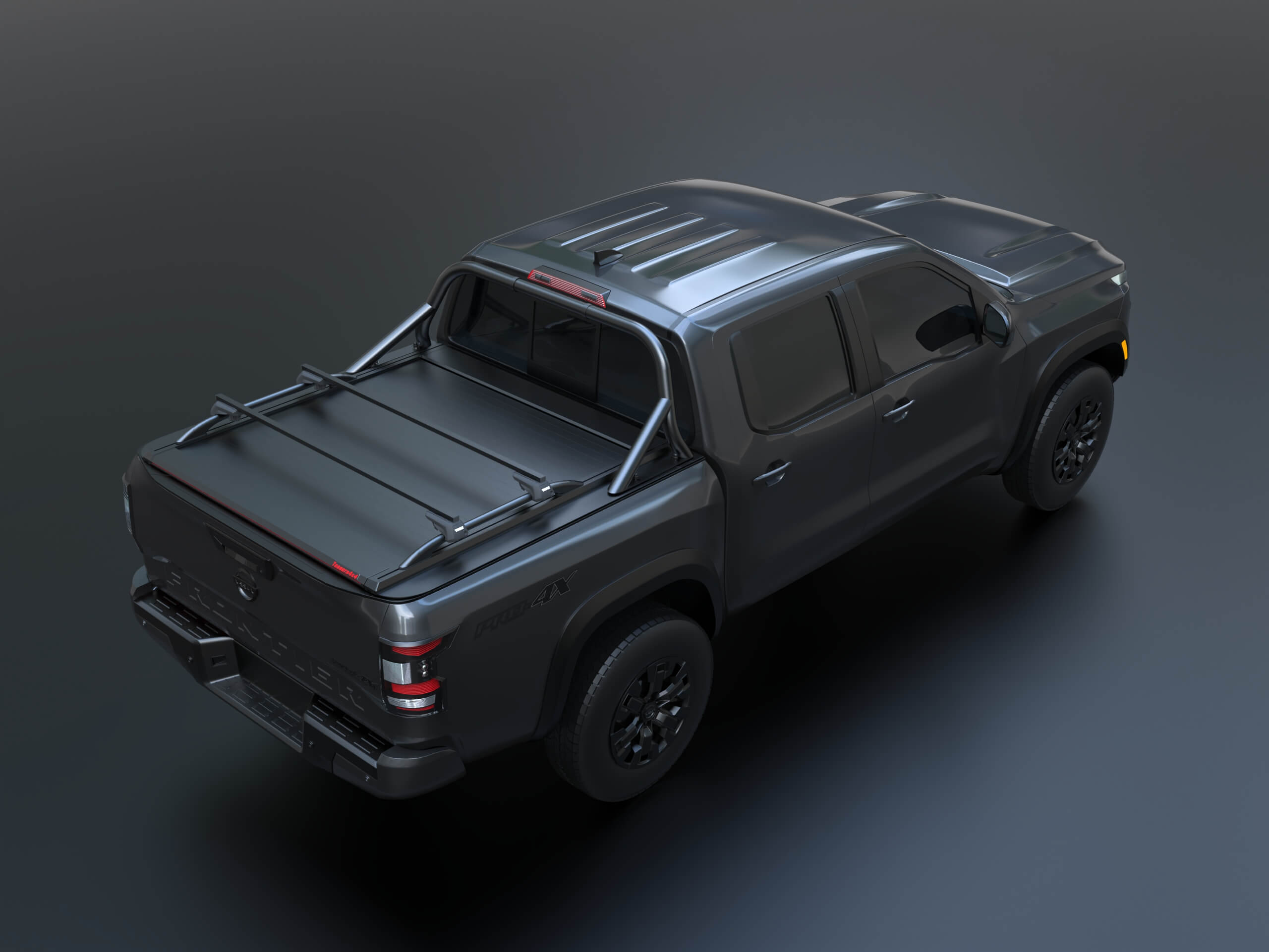 Laderaumabdeckung Tessera SE für Nissan Frontier 2022+ shortbed TESS 15141 SE black matt